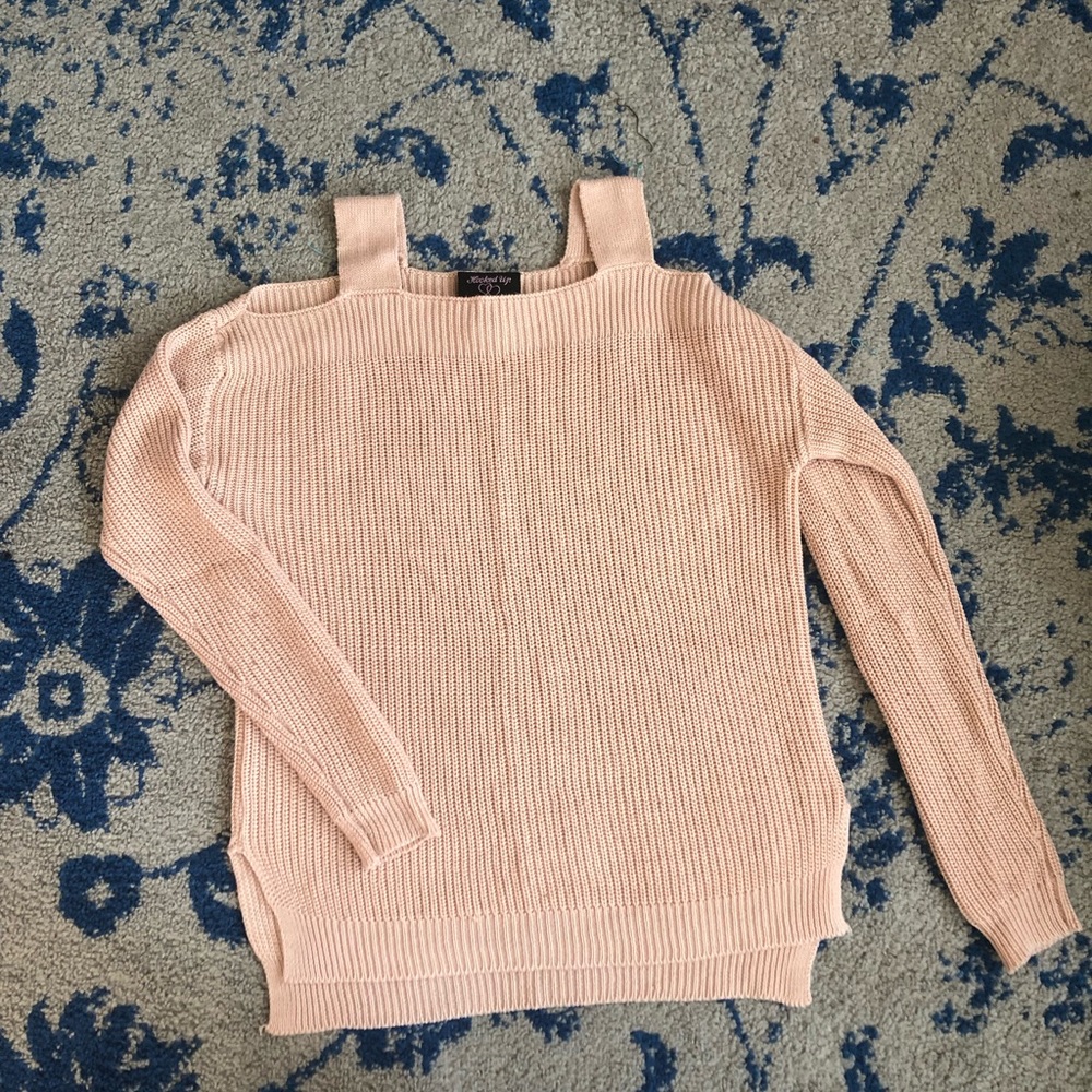 Off the shoulder sweater
